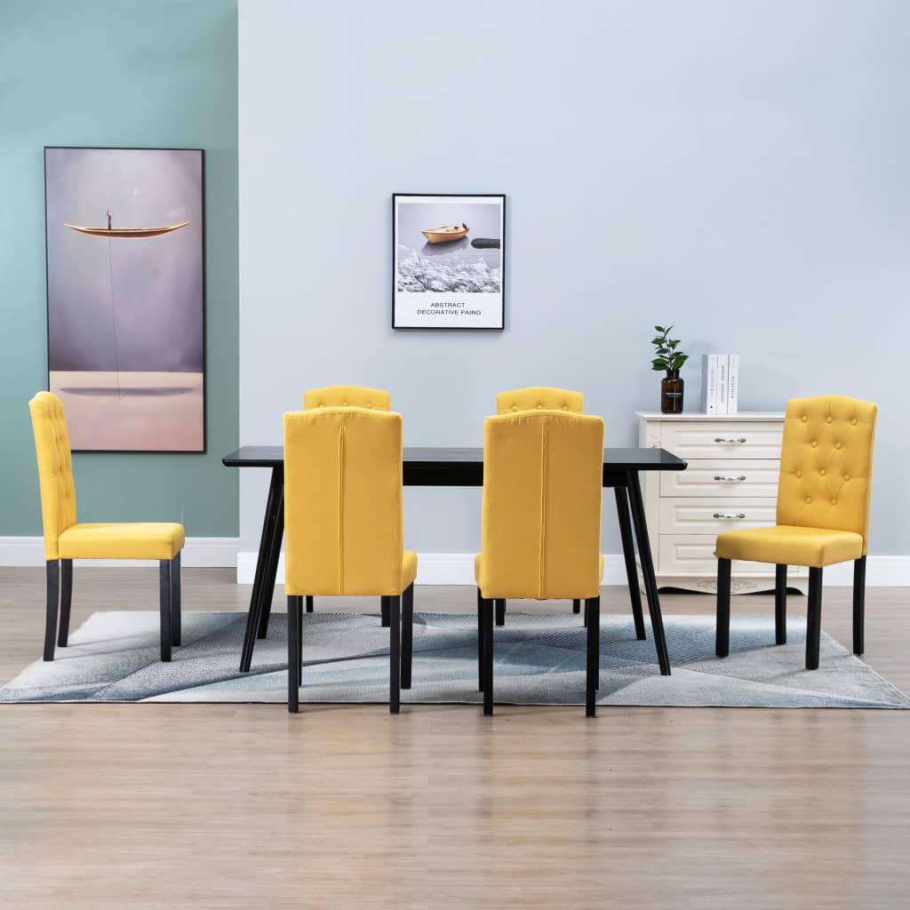 Sillas De Comedor 2 Unidades Tela
