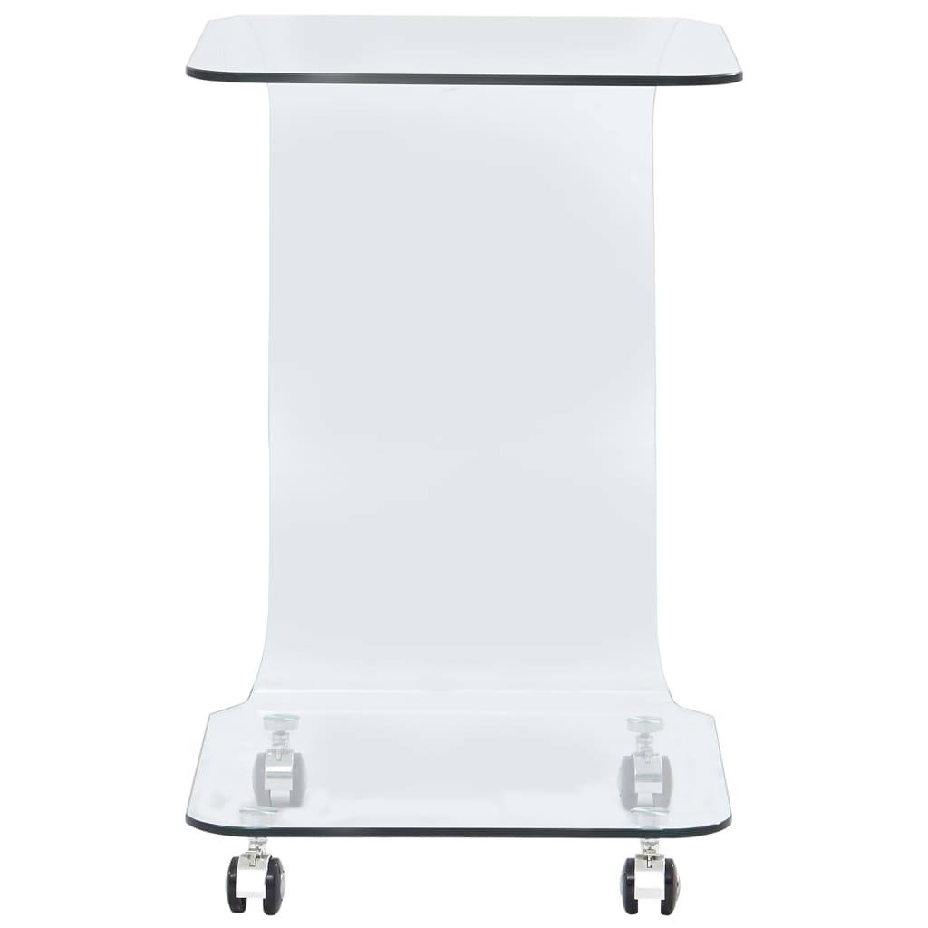 Mesa De Centro De Vidrio Templado 45X40X