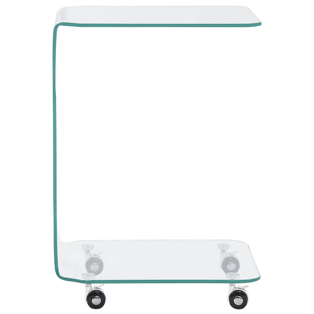 Mesa De Centro De Vidrio Templado 45X40X