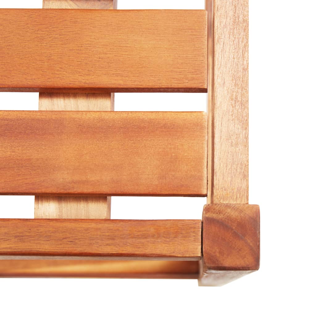 Sillas De Cocina 4 Unidades Madera Maciza De Acacia