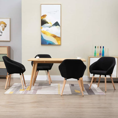 Sillas De Comedor Giratorias 4 Unidades Tela