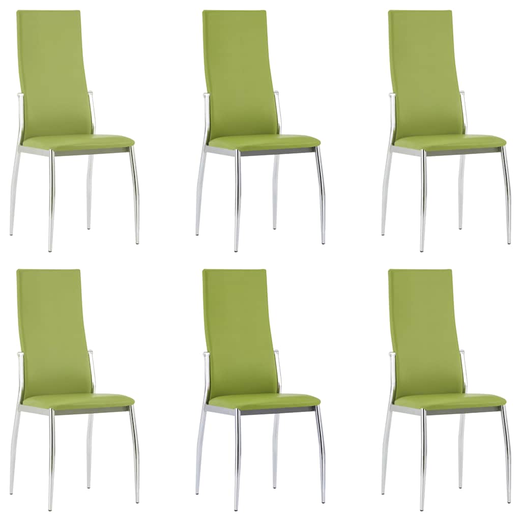 Sillas De Comedor 4 Unidades Cuero Sintético