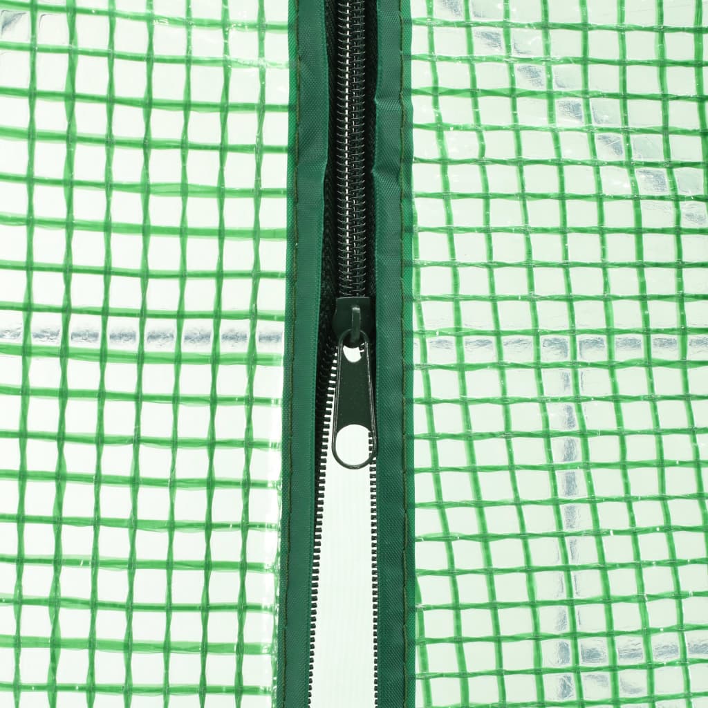 Invernadero Accesible Con 12 Estantes Acero 143X214X196 Cm