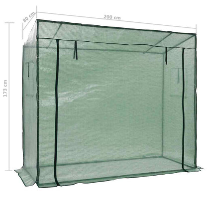 Invernadero Accesible De Pie 200X80X173 Cm