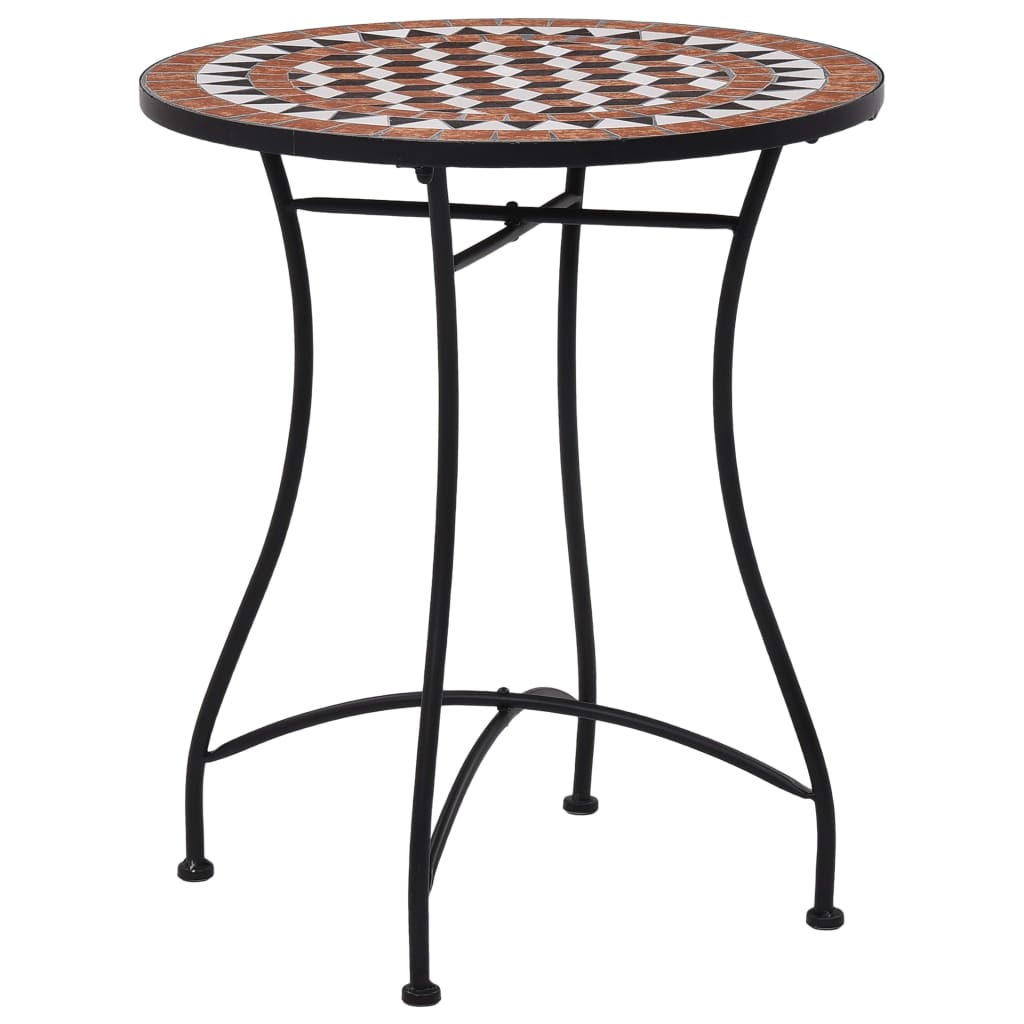 Mesa Bistró De Mosaico Cerámica