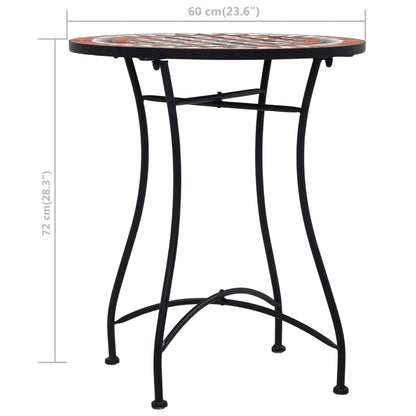 Mesa Bistró De Mosaico Cerámica