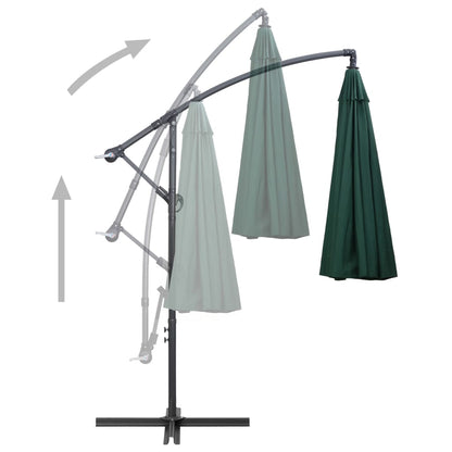 Sombrilla Colgante Con Palo De Aluminio 3 M