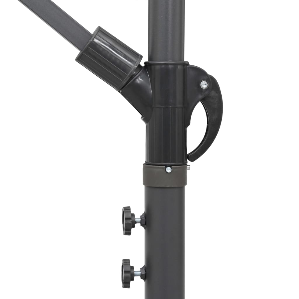 Sombrilla Colgante Con Palo De Aluminio 3 M