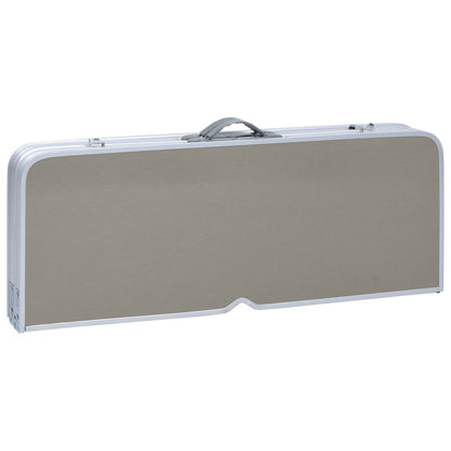 Mesa De Camping Plegable Con 4 Asientos Acero Aluminio
