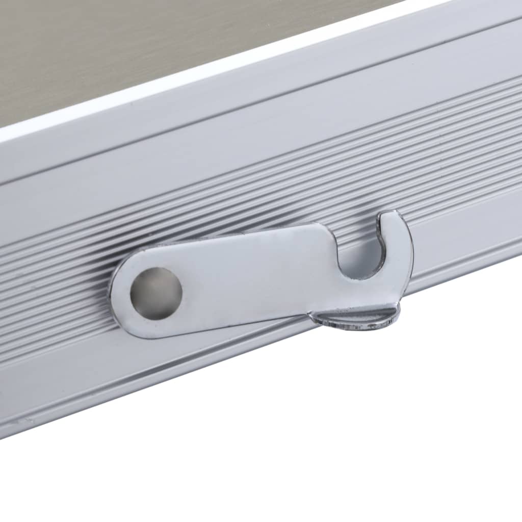 Mesa De Camping Plegable Con 4 Asientos Acero Aluminio
