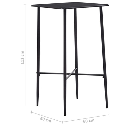 Mesa Alta De Cocina Mdf 60X60X111 Cm