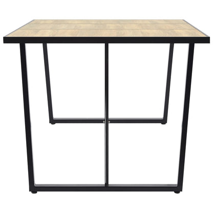 Mesa De Comedor De Mdf Color Roble