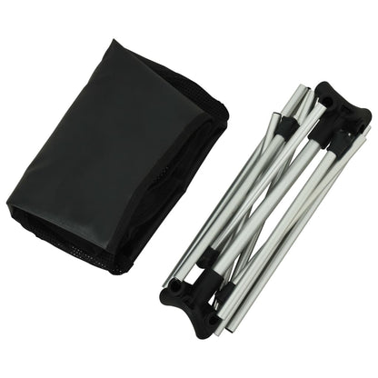 Sillas Camping Plegables 2 Uds Con Bolsa Aluminio 54X50X65 Cm