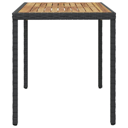Mesa De Jardín Madera Maciza Acacia