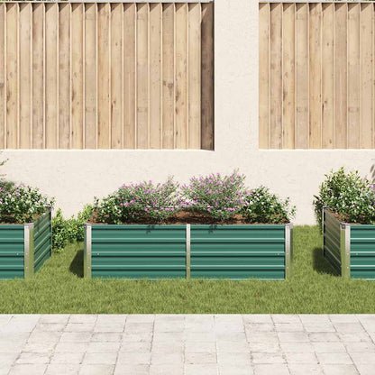 Jardinera Elevada De Acero Galvanizado