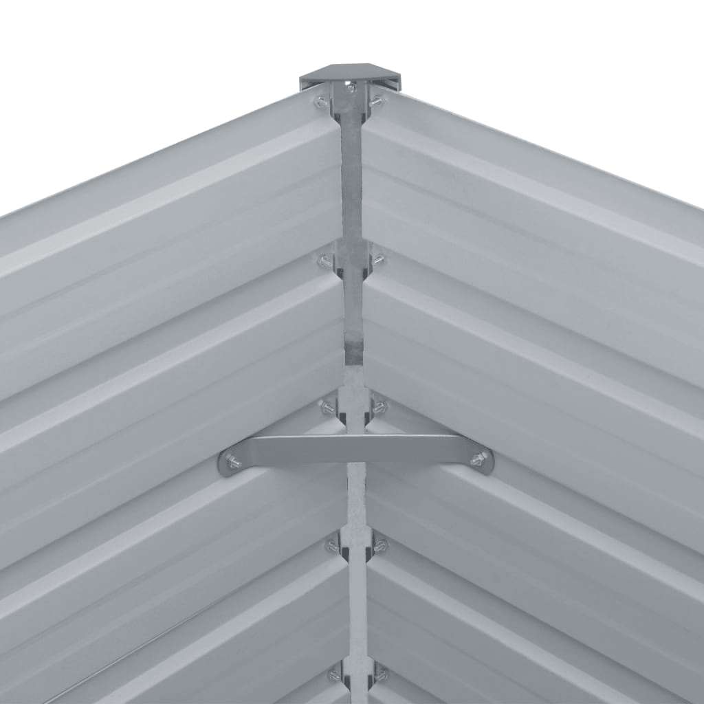 Jardinera Elevada De Acero Galvanizado