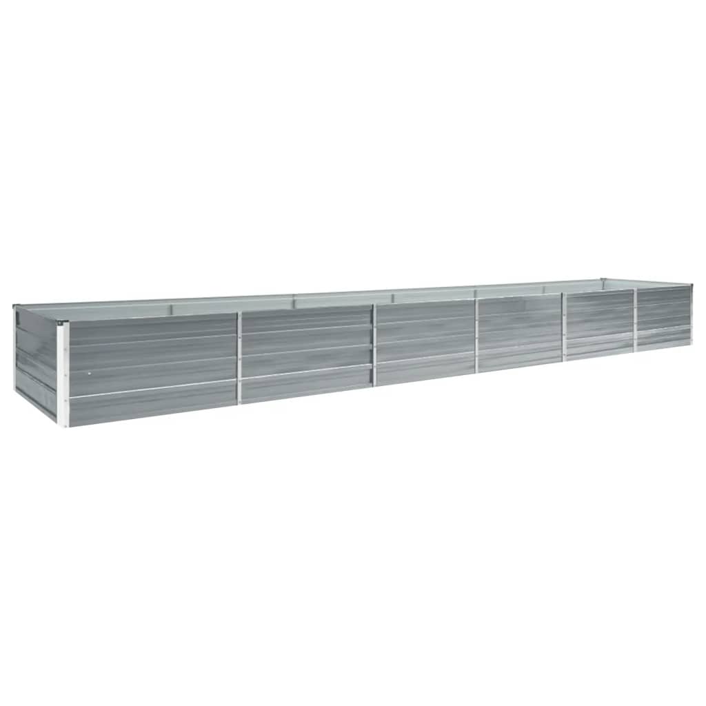 Jardinera Elevada De Acero Galvanizado