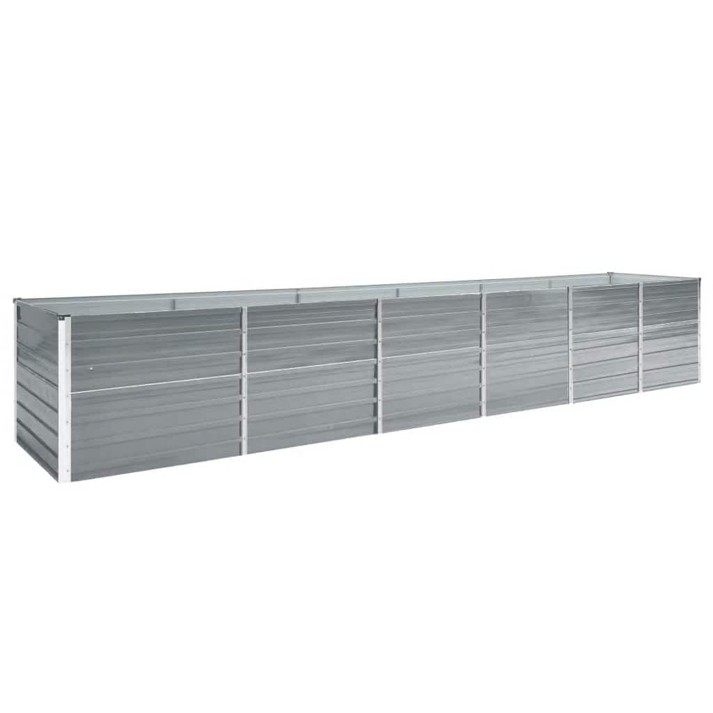 Jardinera Elevada De Acero Galvanizado