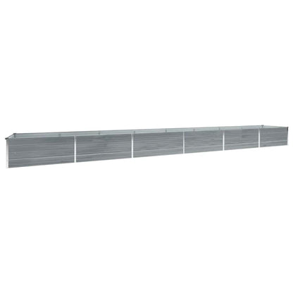 Jardinera Elevada De Acero Galvanizado