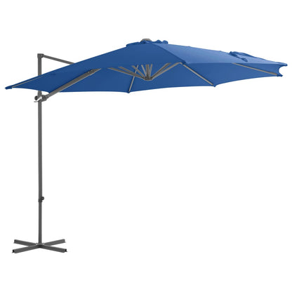Sombrilla De Jardín Voladiza Palo De Acero Azure 300 Cm