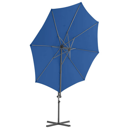 Sombrilla De Jardín Voladiza Palo De Acero Azure 300 Cm