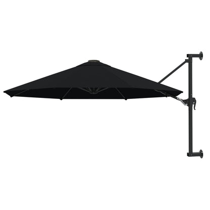 Sombrilla De Pared Con Barra De Metal 300 Cm