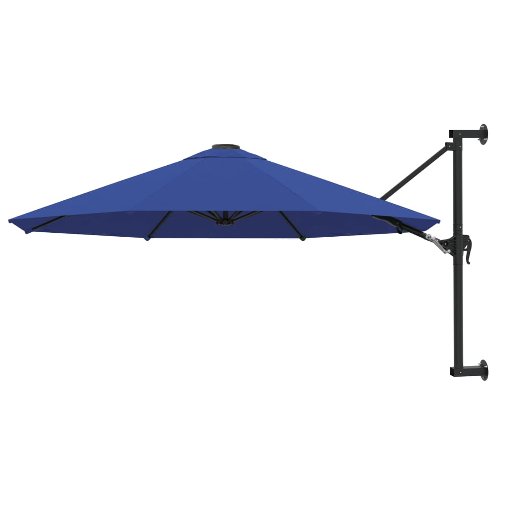 Sombrilla De Pared Con Barra De Metal 300 Cm