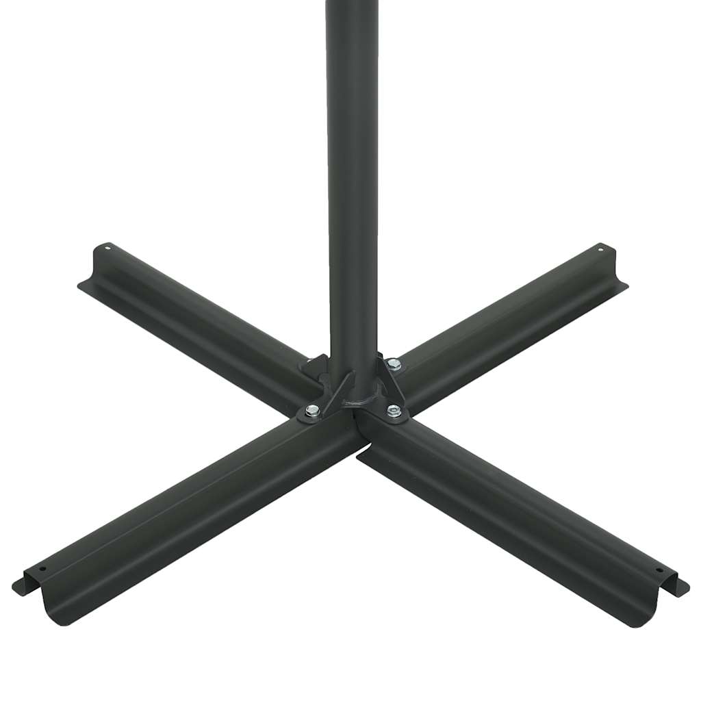 Sombrilla De Jardín Con Palo De Aluminio 460X270 Cm
