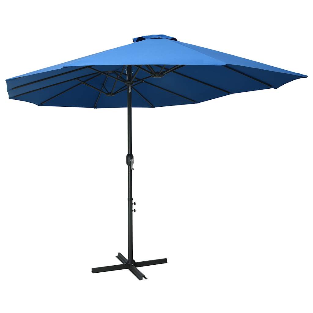 Sombrilla De Jardín Con Palo De Aluminio 460X270 Cm