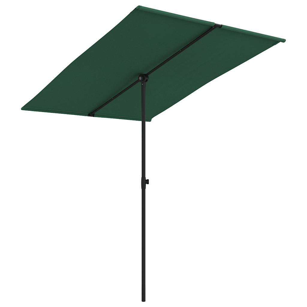 Sombrilla De Jardín Con Palo De Aluminio 2X1,5 M