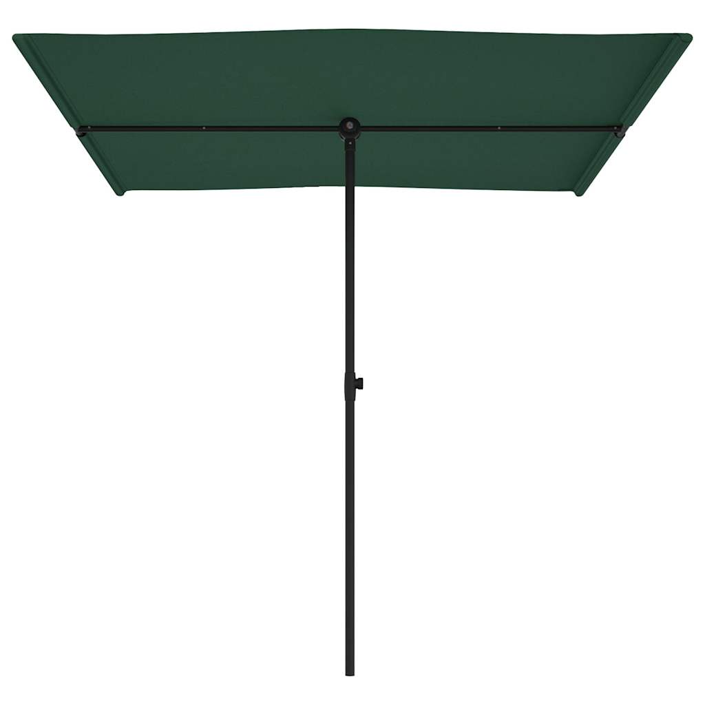 Sombrilla De Jardín Con Palo De Aluminio 2X1,5 M