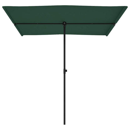 Sombrilla De Jardín Con Palo De Aluminio 2X1,5 M
