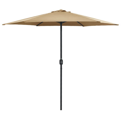 Sombrilla De Jardín Con Palo De Aluminio 270X246 Cm
