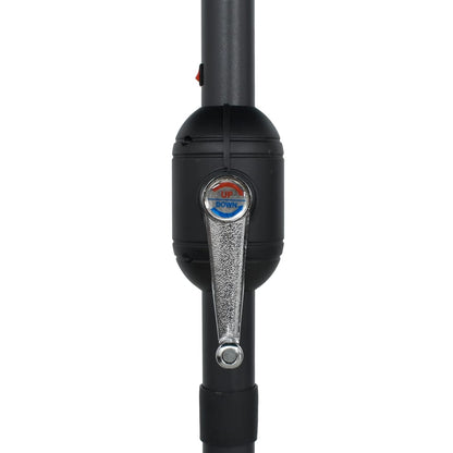 Sombrilla De Jardín Luces Led Palo De Aluminio 270 Cm