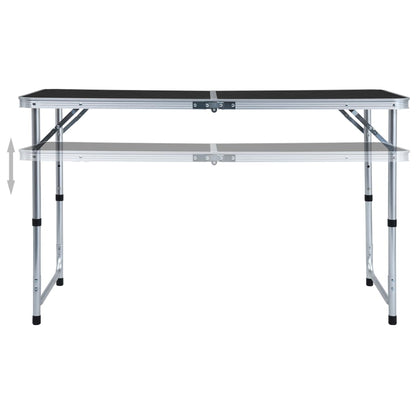 Mesa De Camping Plegable Aluminio