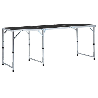 Mesa De Camping Plegable Aluminio