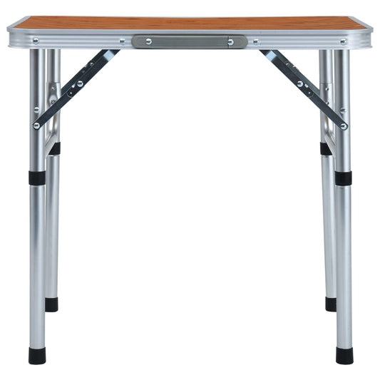 Mesa De Camping Plegable Aluminio 60X45 Cm