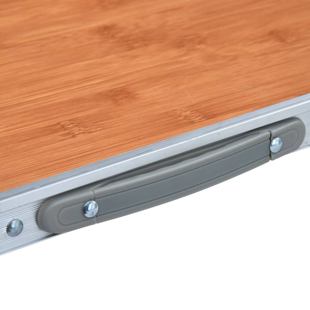 Mesa De Camping Plegable Aluminio 60X45 Cm