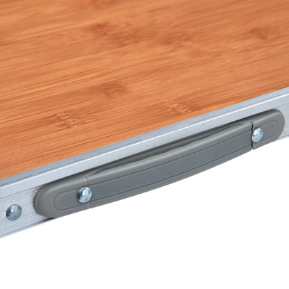 Mesa De Camping Plegable Aluminio 60X45 Cm
