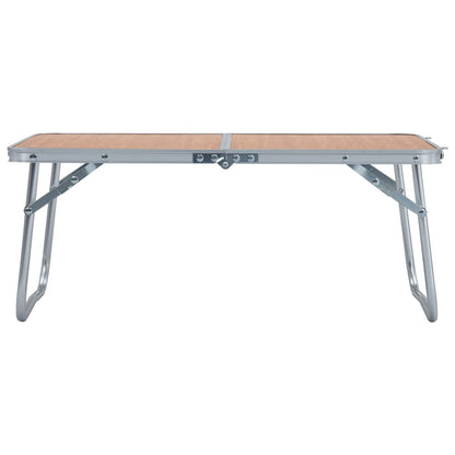 Mesa De Camping Plegable Aluminio 60X40 Cm