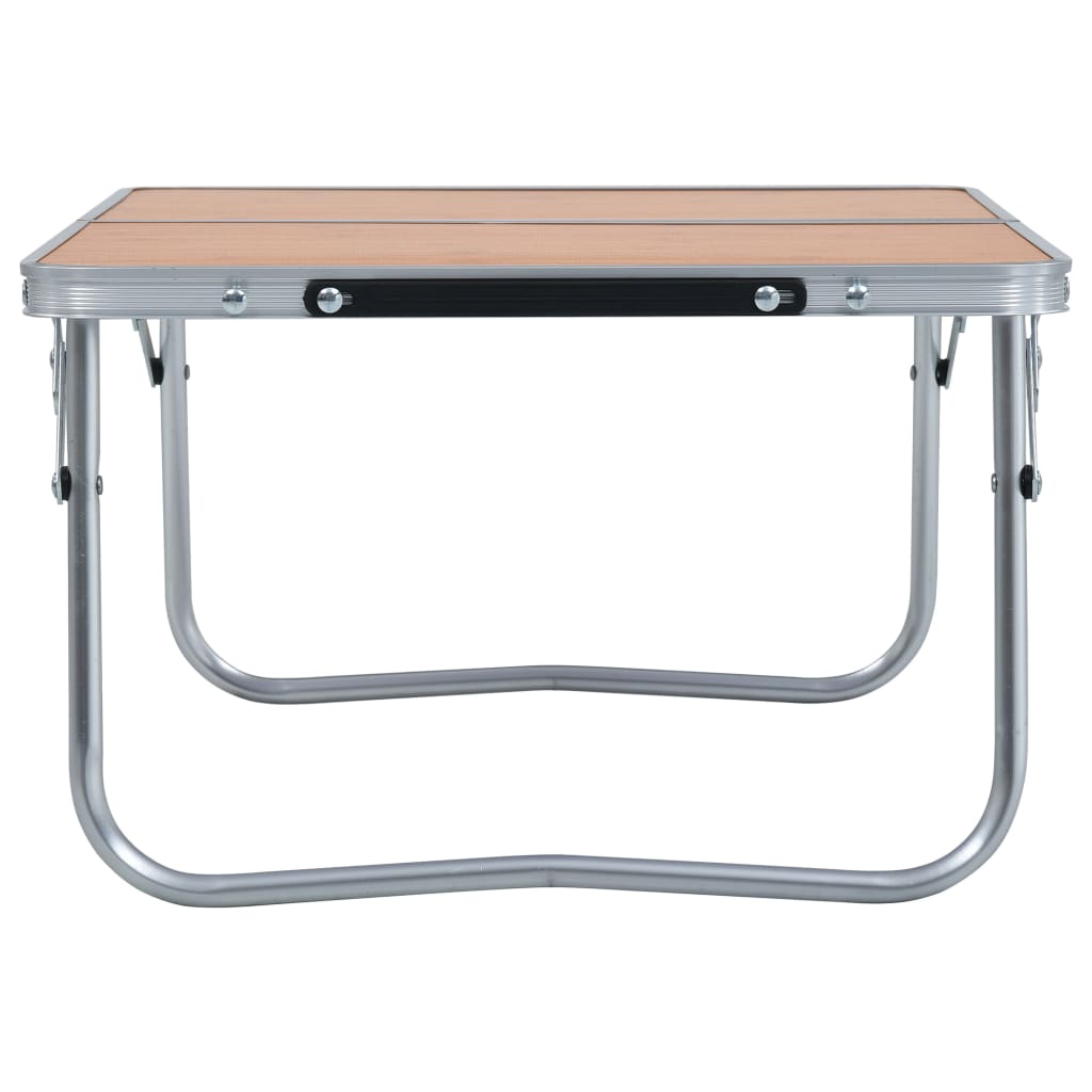 Mesa De Camping Plegable Aluminio 60X40 Cm