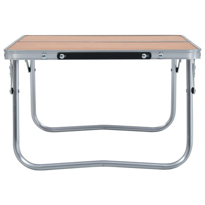 Mesa De Camping Plegable Aluminio 60X40 Cm