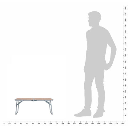 Mesa De Camping Plegable Aluminio 60X40 Cm