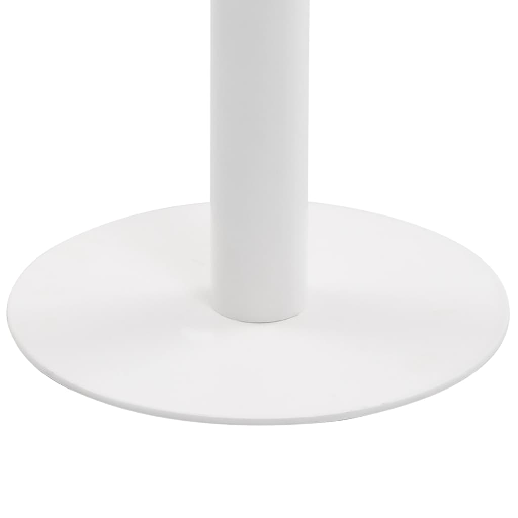 Mesa De Bistró Mdf Marrón Claro 50X50 Cm