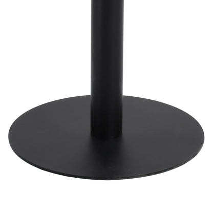 Mesa Bistró Mdf Marrón Oscuro 80X80 Cm