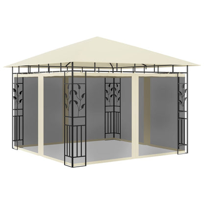 Cenador Con Mosquitera Gris Taupe 6X3X2,73 M 180 G/M²