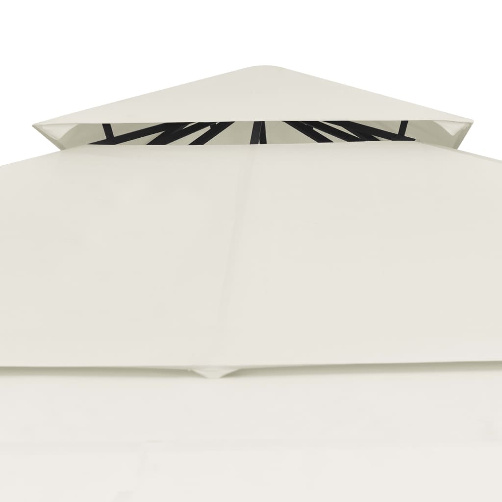 Cenador Con Tejado Doble Extensible 3X3X2,75M 180G/M²