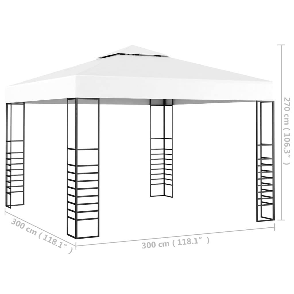 Carpa Cenador De Jardín 3X3 M