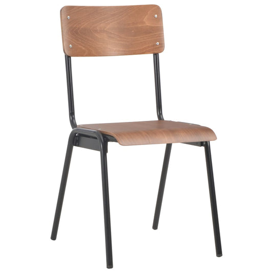 Sillas De Comedor 6 Unidades Madera Contrachapada