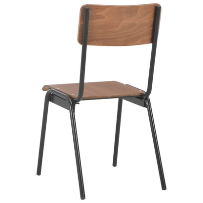 Sillas De Comedor 6 Unidades Madera Contrachapada